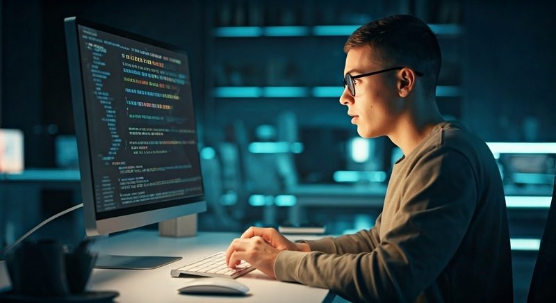 Claude Code CLI에서 복잡한 비즈니스 로직을 작성하는 터미널 화면