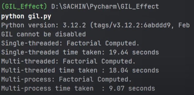 GIL 동작 원리 다이어그램