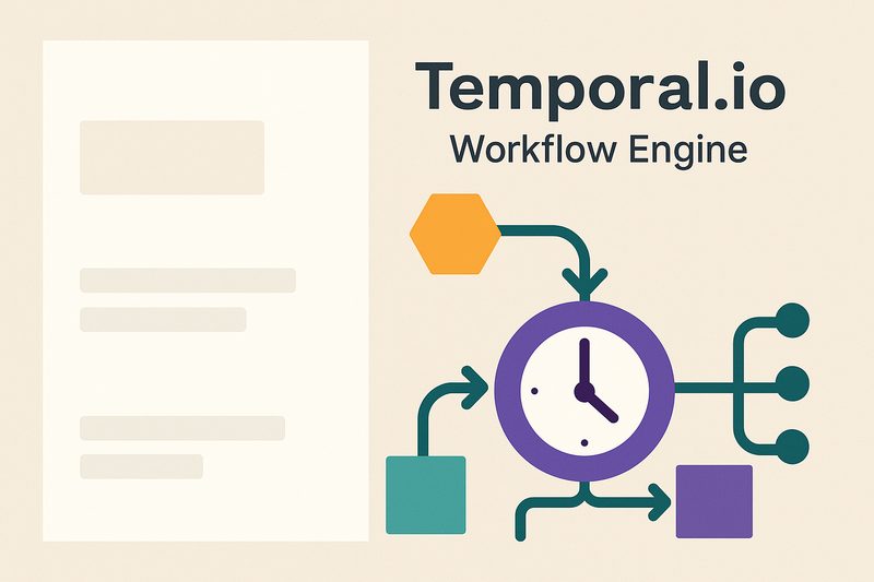Temporal.io 아키텍처 다이어그램