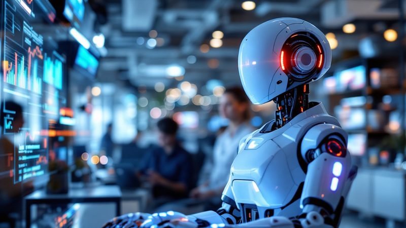 AI 에이전트 자동화 개념 이미지