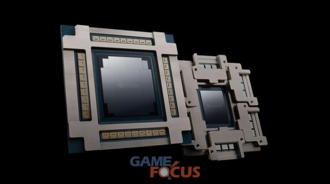 엔비디아 GPU 클러스터와 AI 모델 학습을 상징하는 데이터센터 장비