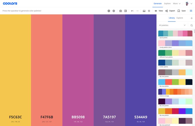 Tailwind CSS v4 @theme 블록과 CSS 변수로 정의된 색상 팔레트