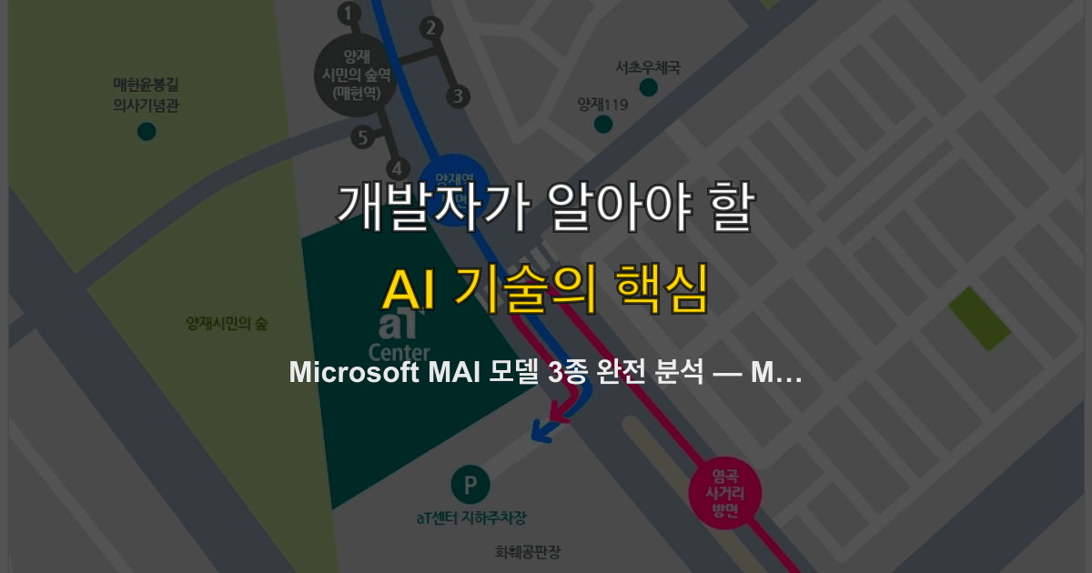 Microsoft MAI 모델 3종 완전 분석 — MAI-Transcribe-1, MAI-Voice-1, MAI-Image-2 개발자 실무 가이드