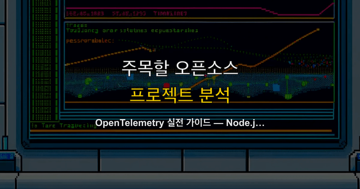 OpenTelemetry 실전 가이드 — Node.js·Python 트레이싱 설정, Jaeger 연동, 프로덕션 관측가능성 구축