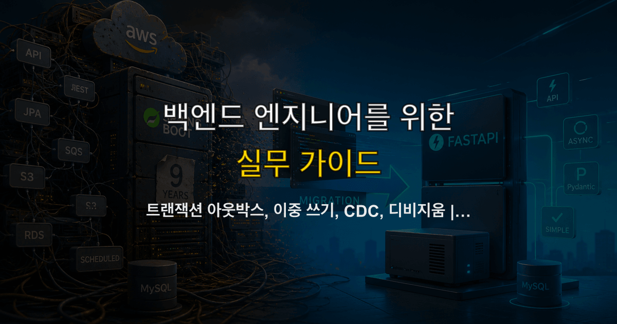 트랜잭션 아웃박스, 이중 쓰기, CDC, 디비지움 | 주문과 큐를 어떻게 같이 맞출까?
